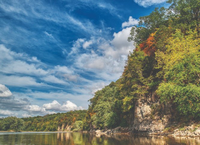 Palisades-Kepler State Park, Iowa, USA